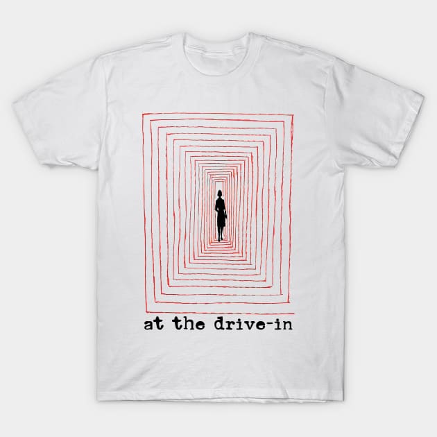 At The Drive-In …………… Fan Artwork T-Shirt by unknown_pleasures